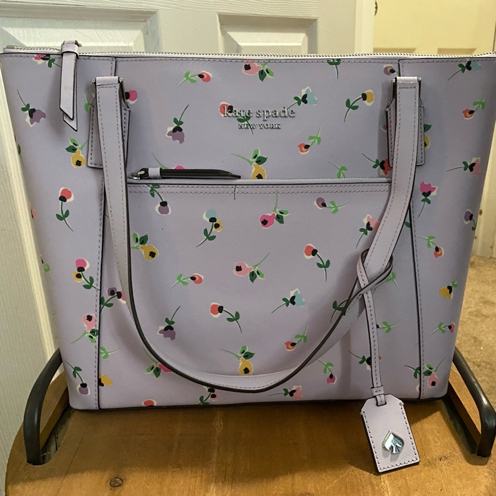 Kate Spade NWT LG tote Cameron Wildflower